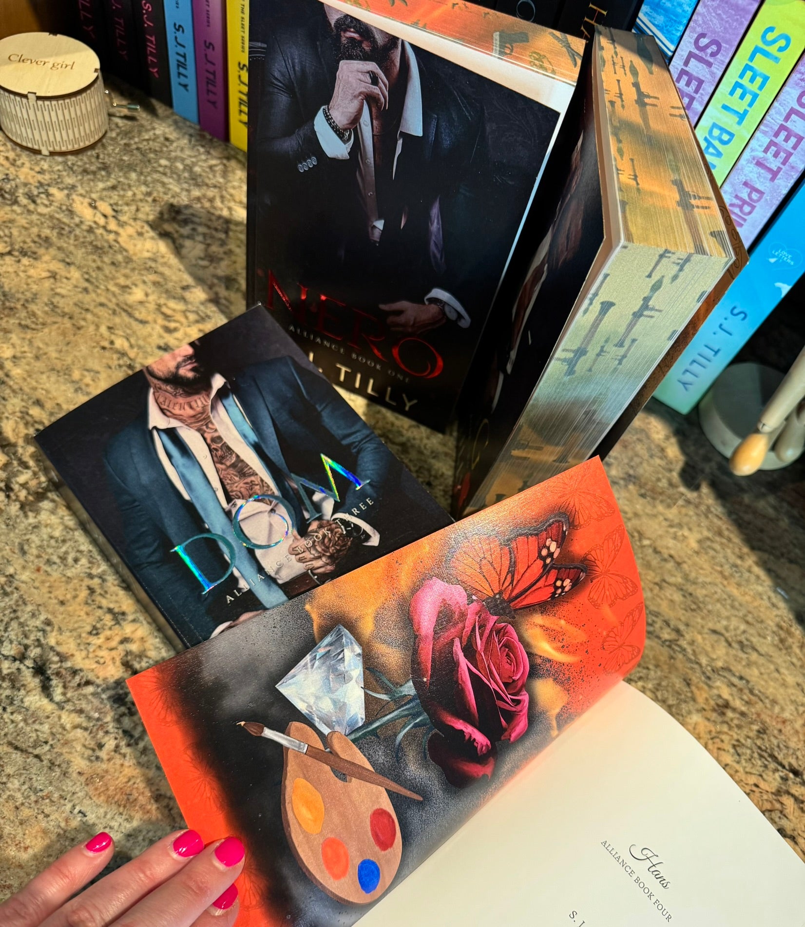 Alliance Series Special Edition Set, Signed (Foiled) – S.J. Tilly