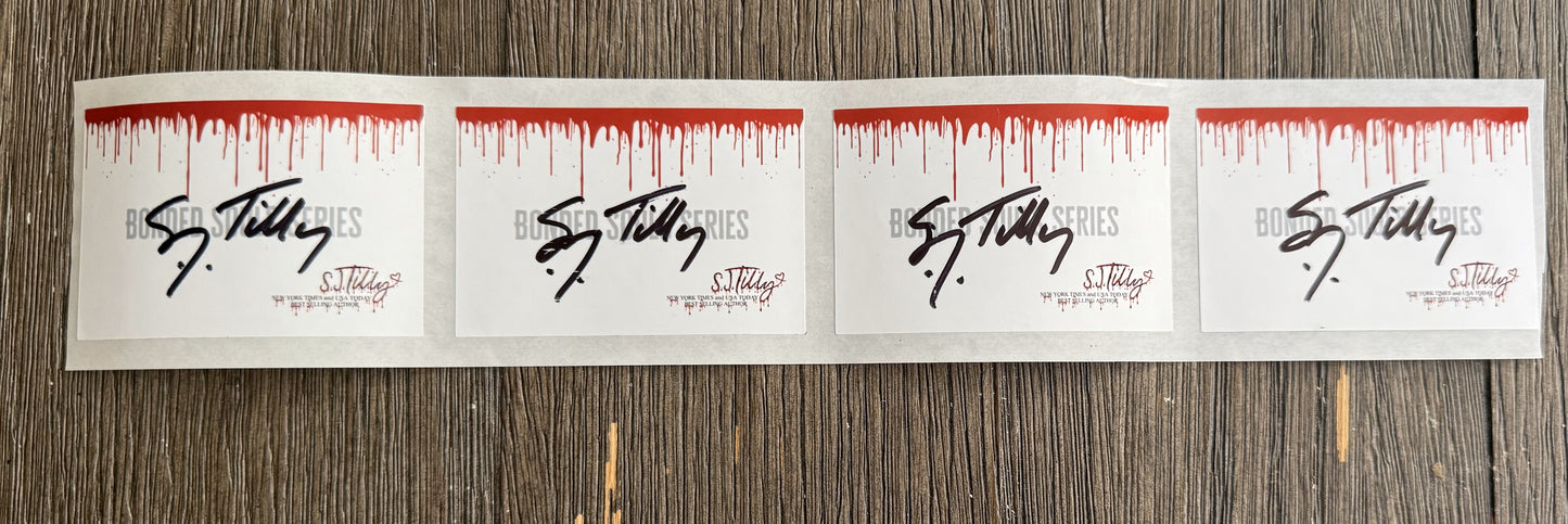 Bonded Souls Series Book Plates (signed)