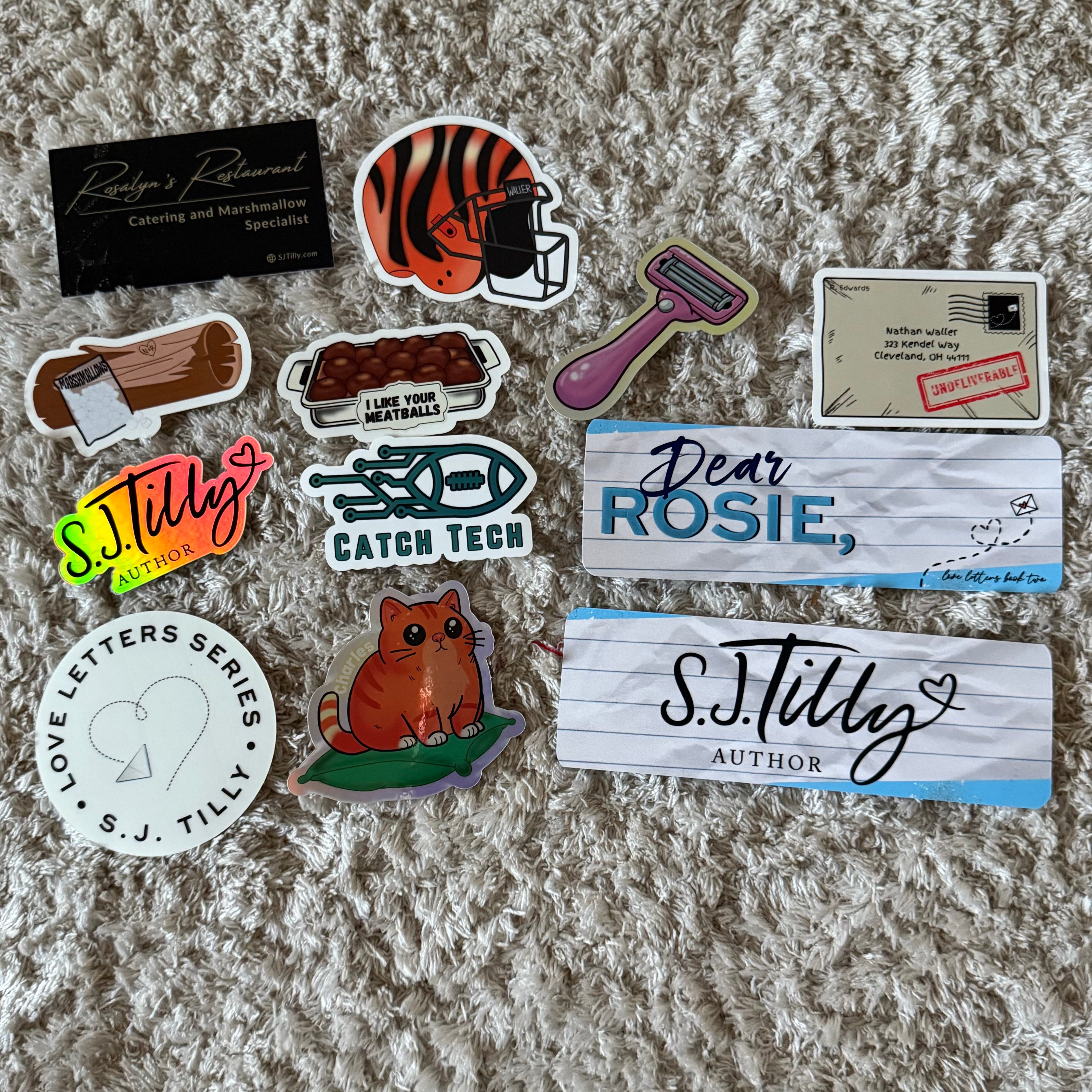 Dear Rosie Snack Pack – S.J. Tilly