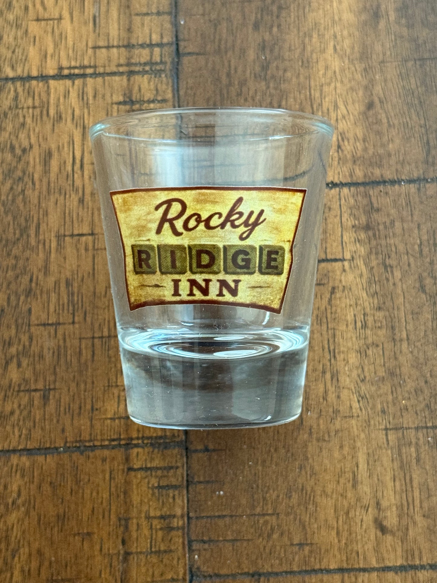 Rocky Ridge Inn Shot Glass