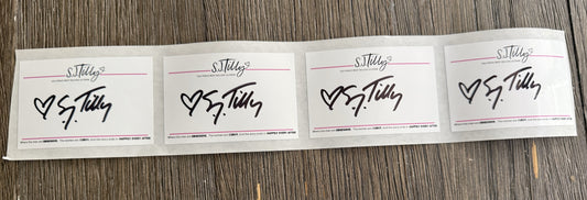 S.J. Tilly Book Plates (signed)