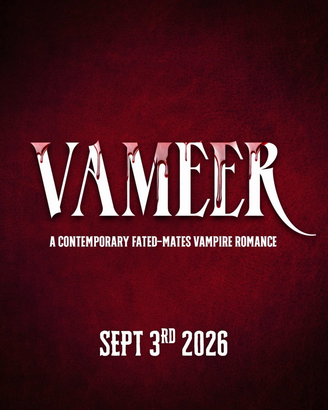 Vameer Red Leather Pre-Order (Signed)